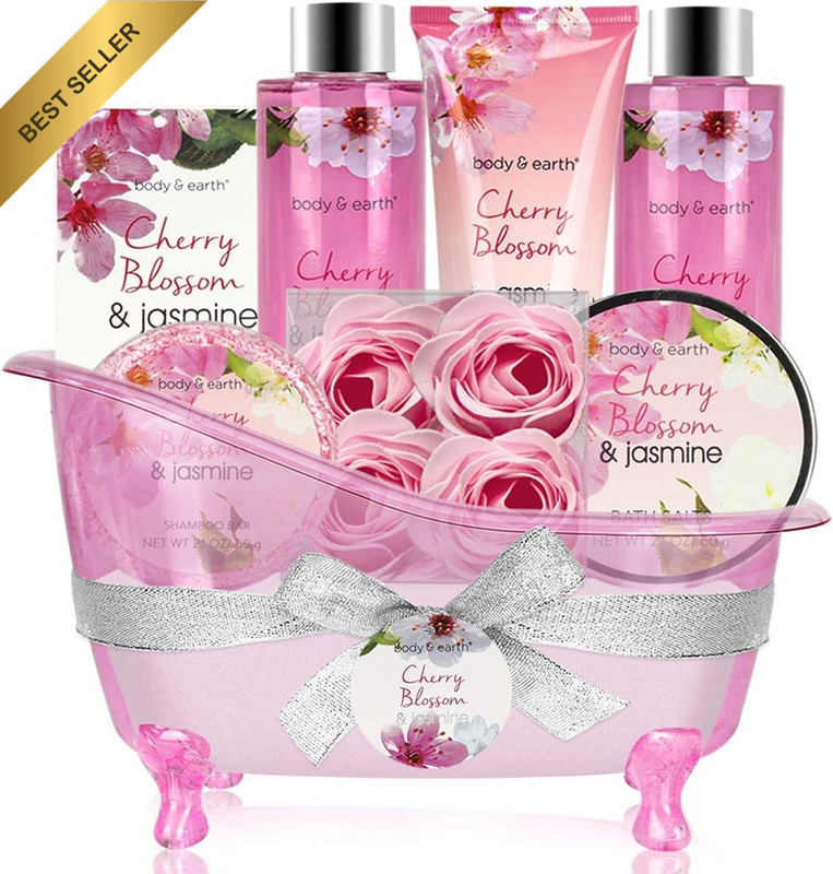 Gifts for Women  Gifts Set, Birthday Gifts for Women 8 Pcs Gift Basket with Cher