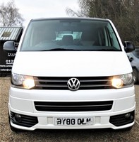 VOLKSWAGEN TRANSPORTER SHUTTLE T5.1 LWB SHUTTLE SE 9 SEAT SPORTLINE NO VAT Whit