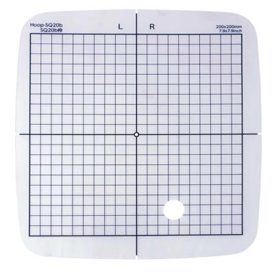 Janome SQ20B Hoop Template for MC500E, MC400E and Elna EL830