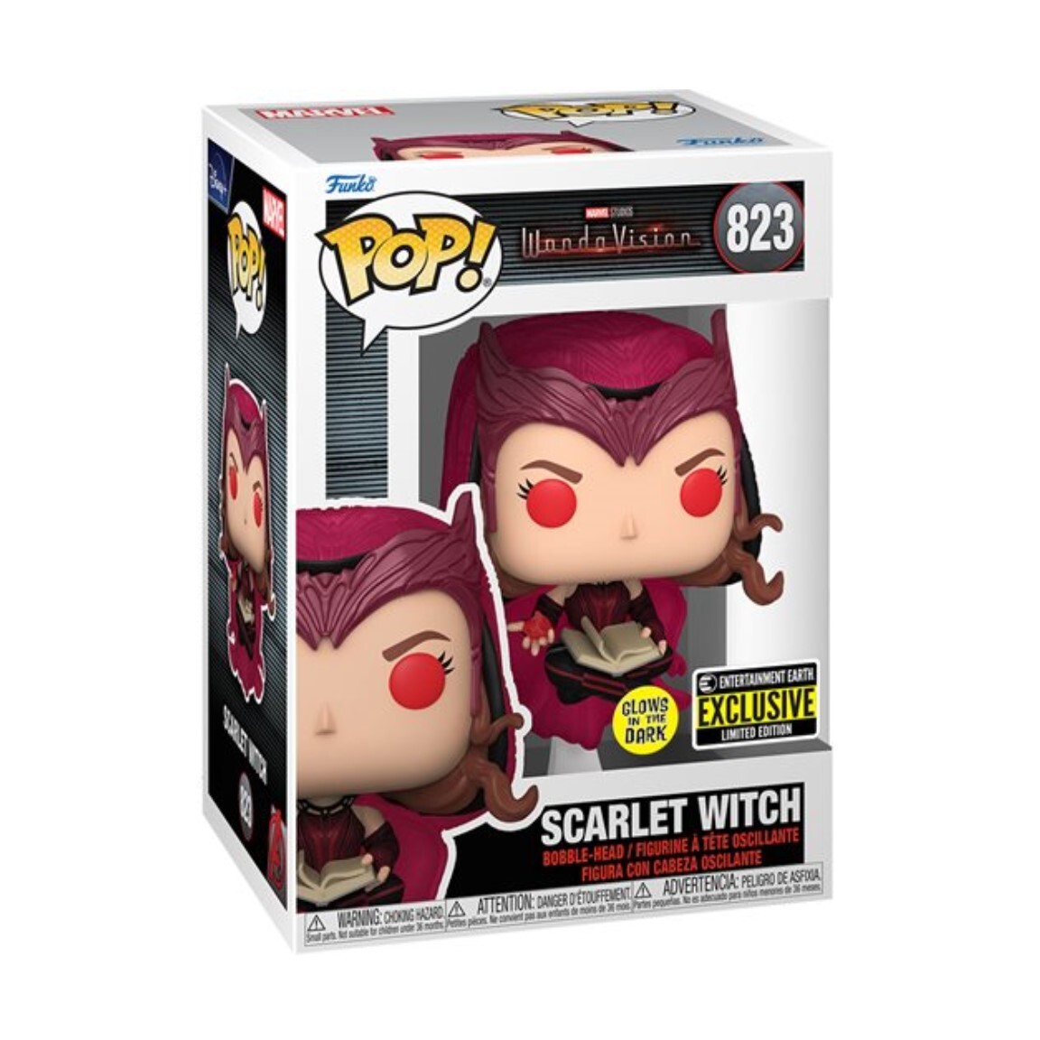 Funko Pop! ワンダヴィジョンハロウィン 2 Pop Set) Marvel WandaVision Halloween Wanda & Vision Funko