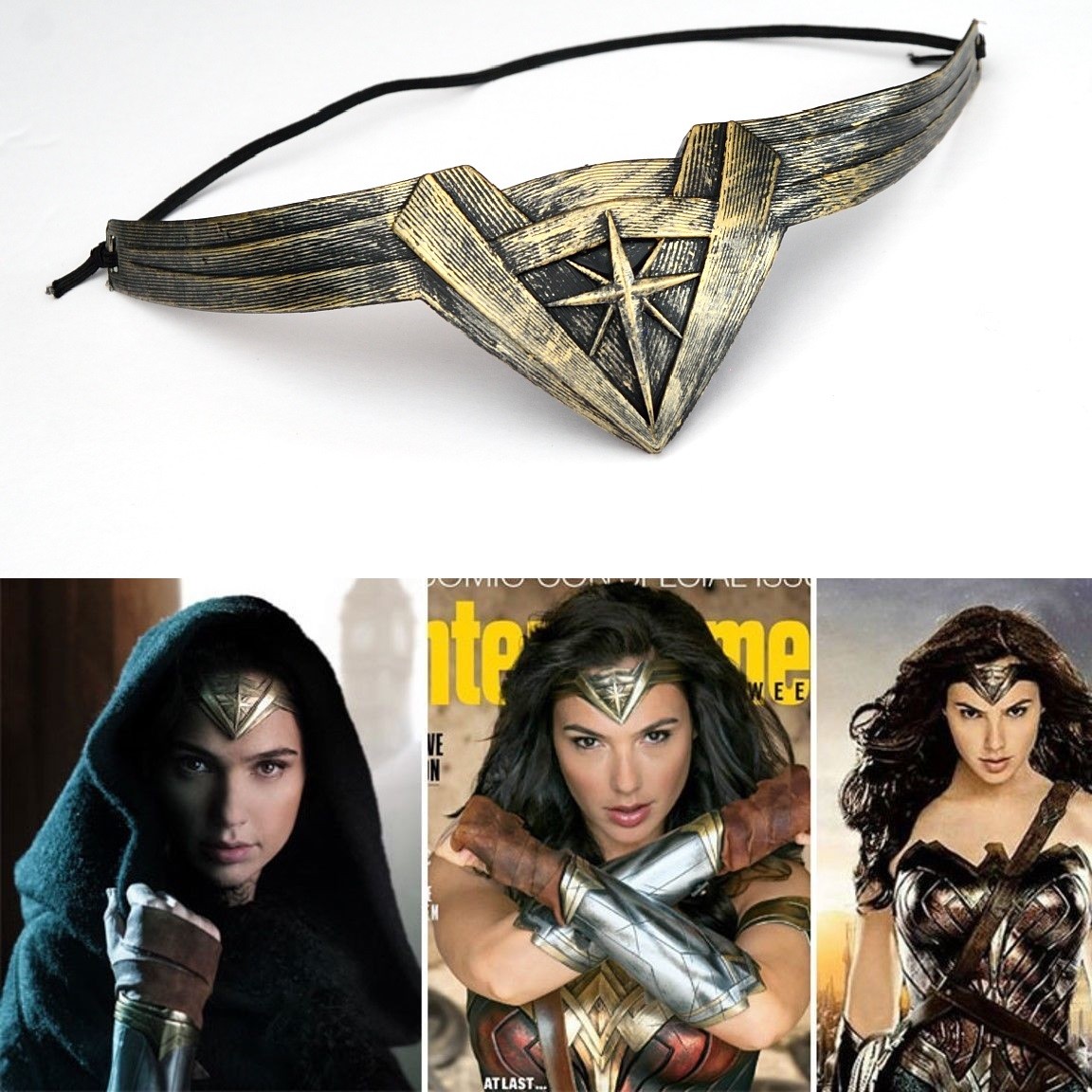 【WONDER WONDER】[Scarf/Belt] Puff Layered Mini OP Set Cosplay Wonder Woman Headband, Kids and Adult | eBay