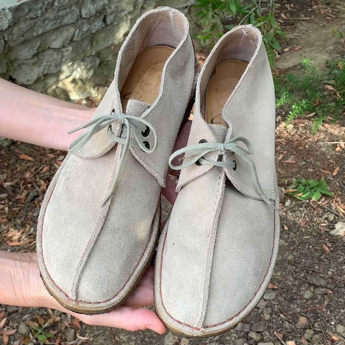 Made in ENGLAND vintage Clarks Originals Desert Trek US 10