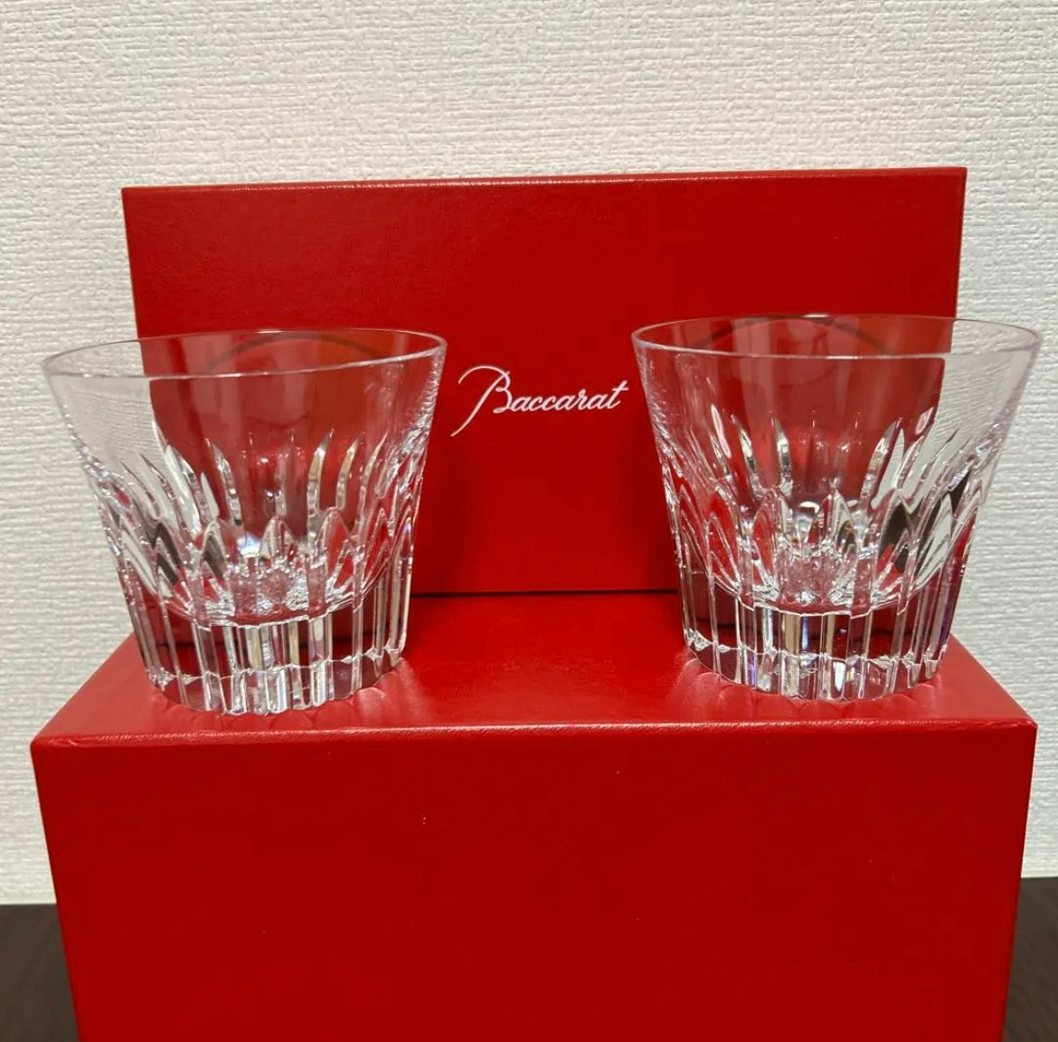 BACCARAT CRYSTAL, Nancy Tumbler — Set of 2