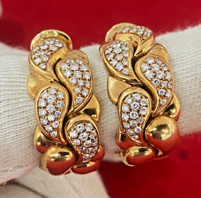 Chopard hoop shop earrings