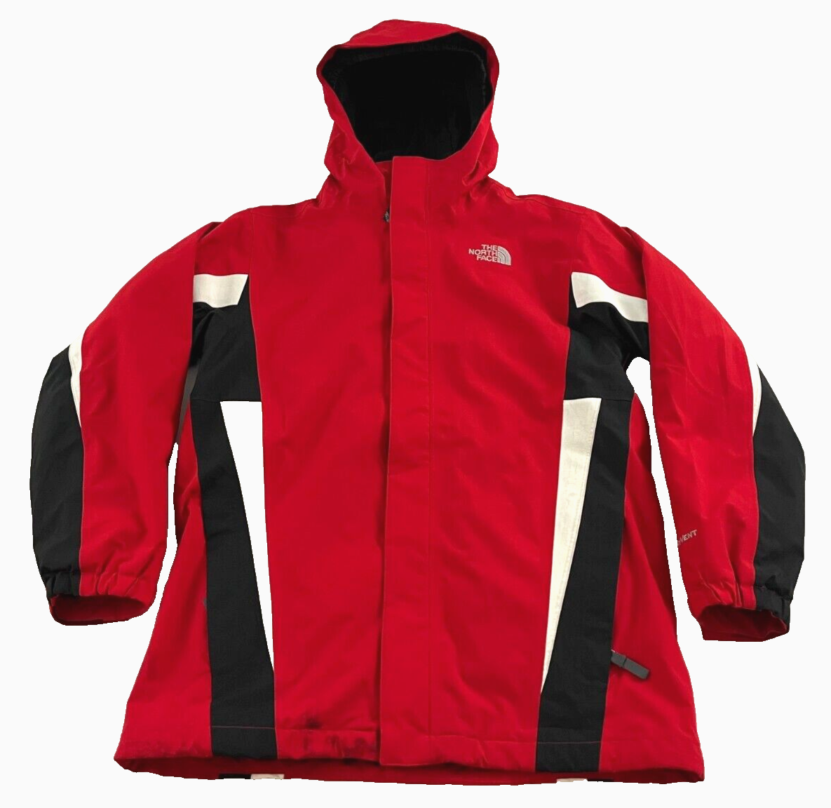 THE NORTH FACE レッドジャケット HyVent The North Face HyVent Windbreaker Hooded Jacket Red L Boys