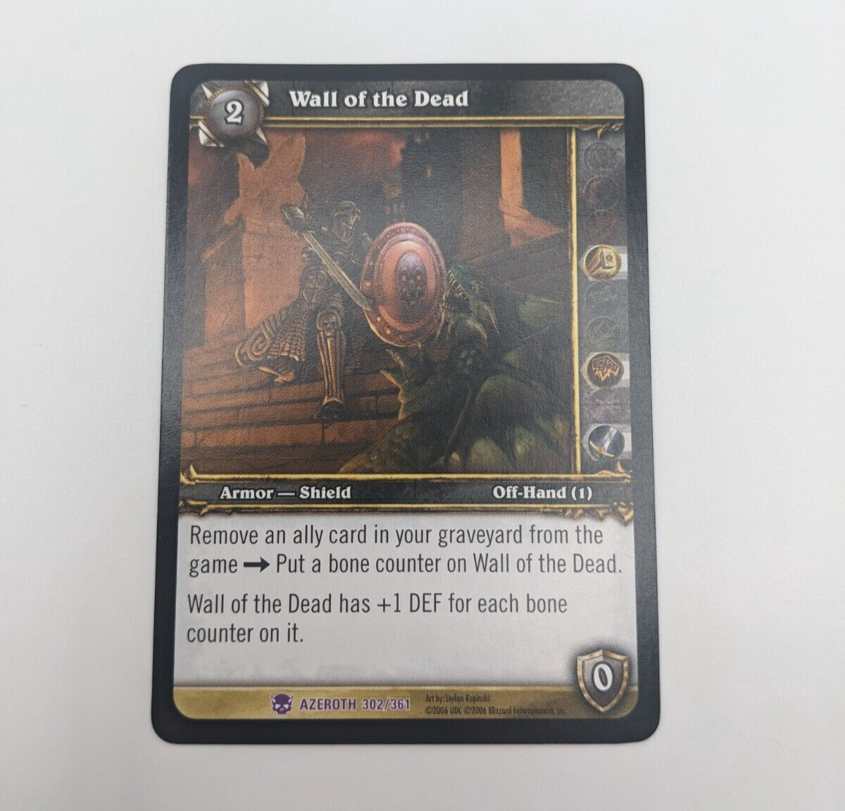 Fools gold rootカード　world of warcraft wow WoW TCG Loot: Fool's Gold