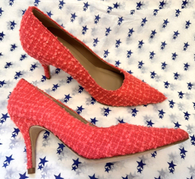 Lk bennett hotsell pink court shoes
