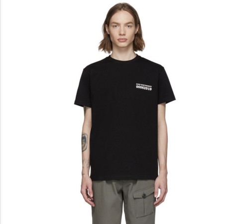 Kiko Kostadinov 00062019 Black River Logo T Shirt L | eBay Kiko Kostadinov 00062019 Black River Logo T Shirt L | eBay