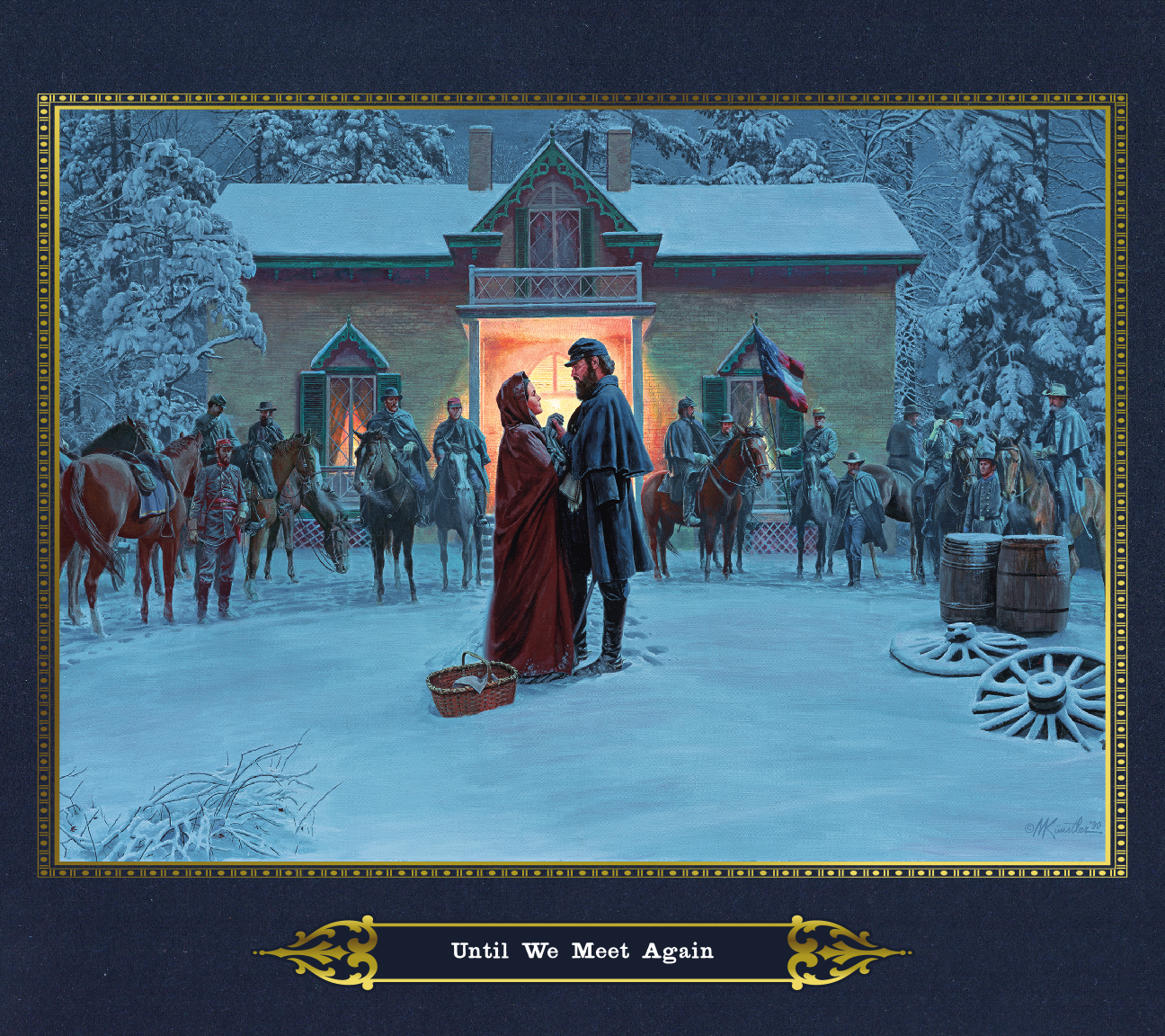 The NEW 2025 Mort Künstler Civil War Calendar