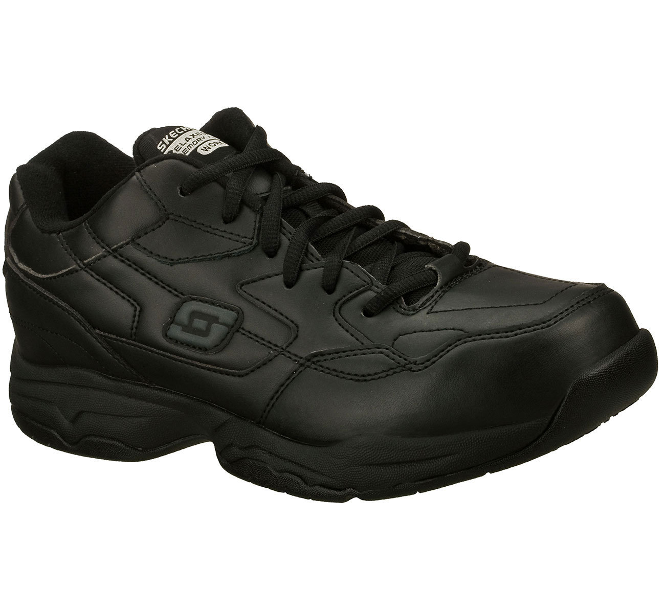 skechers wide width work shoes