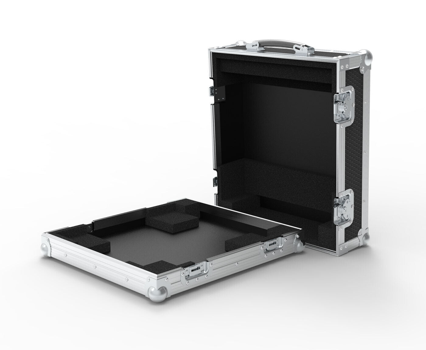 Allen & Heath ZED60-14FX Mixer Flight Case with Carrying Allen & Heath ZED60-14FX Mixer Flight Case with Carrying