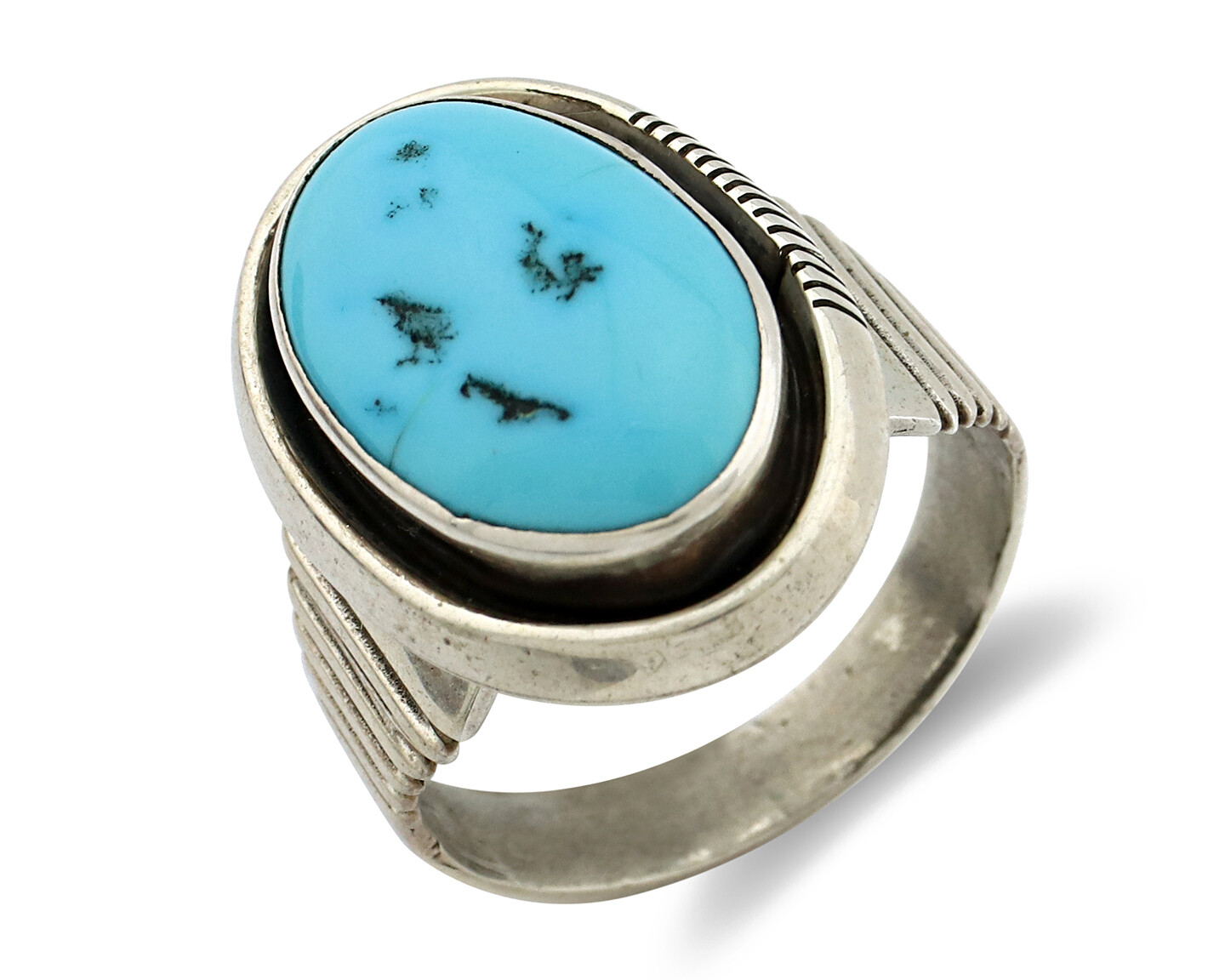 【Ron Herman】Navajo Silver 925 sterling刻印 Vintage Ron Y. Yazzie Native American Navajo Sterling Silver