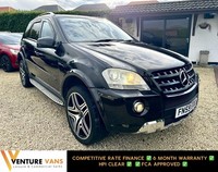 MERCEDES-BENZ M CLASS 6.2 ML63 V8 AMG Black Auto Petrol 2009