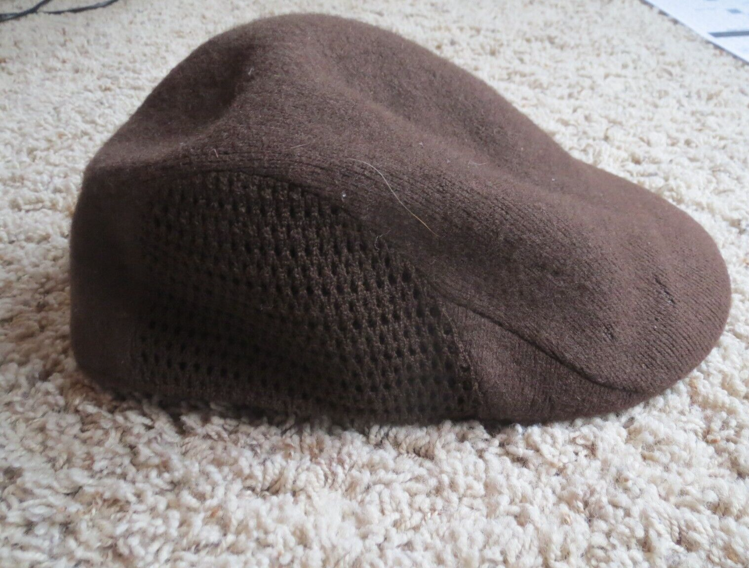 Kangol Hat Men's Large Brown Wool Mesh 506 | eBay