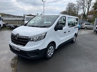 RENAULT TRAFIC 2.0 SL28 Blue dCi 150 Business 9 Seat Mini Bus White Manual Diese