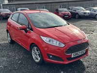 FORD FIESTA 1.3 Zetec Red Manual Petrol 2012