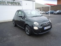 FIAT 500 1.0 MHEV Hey Google Euro 6 (s/s) 3dr Black Manual Petrol 2021