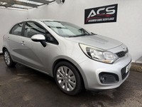 KIA RIO 1.3 2 Silver Manual Petrol 2013 WARRANTY 12 MONTHS MOT