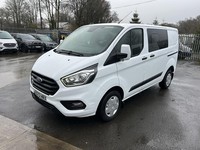 FORD TRANSIT CUSTOM 300 2.0 Tdci 130 BHP Transit Custom Trend DCiV 6 Seat Crew C