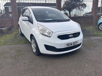 2014, KIA VENGA 1.4 EcoDynamics 1 White Manual Petrol