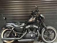 HARLEY-DAVIDSON SPORTSTER XL883N Iron 883 Stag 1 Customised Denim Black