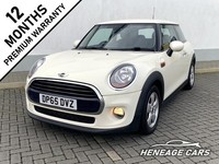 2015 (65) Mini Hatch 1.5 Cooper Petrol 3-Door