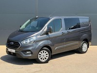 FORD TRANSIT CUSTOM 2.0 300 EcoBlue Limited Crew Van L1 H1 Euro 6 (s/s) 5dr 2022