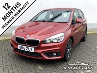 2016 (16) BMW 2 Series Active Tourer 1.5 218i SE Petrol 5-Door