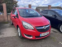 2015, VAUXHALL MERIVA 1.4 i Life Red Manual Petrol