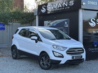 2018 Ford EcoSport 1.0 EcoBoost Zetec Petrol Manual 5 Door Hatchback White