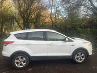 FORD KUGA 2.0 TDCi Zetec White Auto Diesel 2015