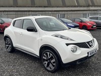 NISSAN JUKE 1.5 dCi 8v n-tec White Manual Diesel 2014