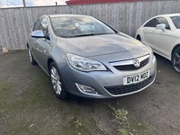 2012, VAUXHALL ASTRA 1.6 16v SE Silver Manual Petrol