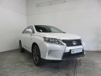 LEXUS RX 450H 3.5 V6 F Sport White Auto Petrol Hybrid, 2013