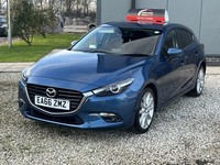MAZDA MAZDA3 2.0 SKYACTIV-G Sport Nav Blue Manual Petrol 2016