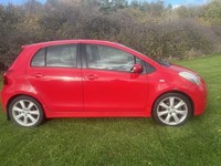 TOYOTA YARIS 1.8 VVT-i SR Red Manual Petrol 2008