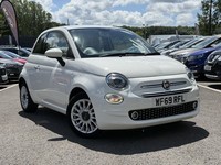 2019 FIAT 500 1.2 69hp Lounge ULEZ Petrol Manual 3 Door White