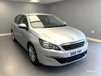 PEUGEOT 308 SW 1.6 BlueHDi Active Silver Manual Diesel 2015