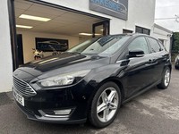 FORD FOCUS 1.0 T EcoBoost Titanium Black Manual Petrol 2015
