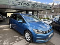 2017 (17) VW Touran 1.6 TDi SE DSG Automatic 50000 miles Caribbean Blue