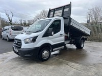 FORD TRANSIT 350 2.0 TDCI 130BHP Leader L2 SINGLE CAB TIPPER White Manual Diese