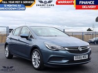 2016 Vauxhall Astra 1.0T 12V ecoFLEX Design 5dr  PETROL 115K MILES 1 OWNER FRESH