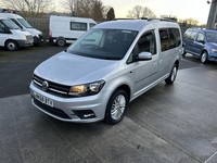 VOLKSWAGEN CADDY MAXI 2.0 TDi C20 Maxi Wheelchair Access 5 Seat Crew No Vat Silv