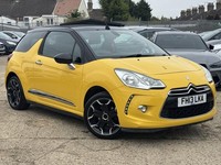 2013 CITROEN DS3 CABRIOLET 1.6 VTi DStyle Plus Yellow Petrol CONVERTIBLE PX SWAP