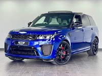 LAND ROVER RANGE ROVER SPORT 5.0 P575 V8 SVR Auto 4WD Euro 6 (s/s) 5dr 2022