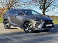 LEXUS NX 300h 2.5 F-Sport 5dr Auto [Premium Pack/Leather], hybrid, grey +
