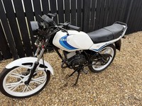 YAMAHA RD 50 MX White Petrol 1988