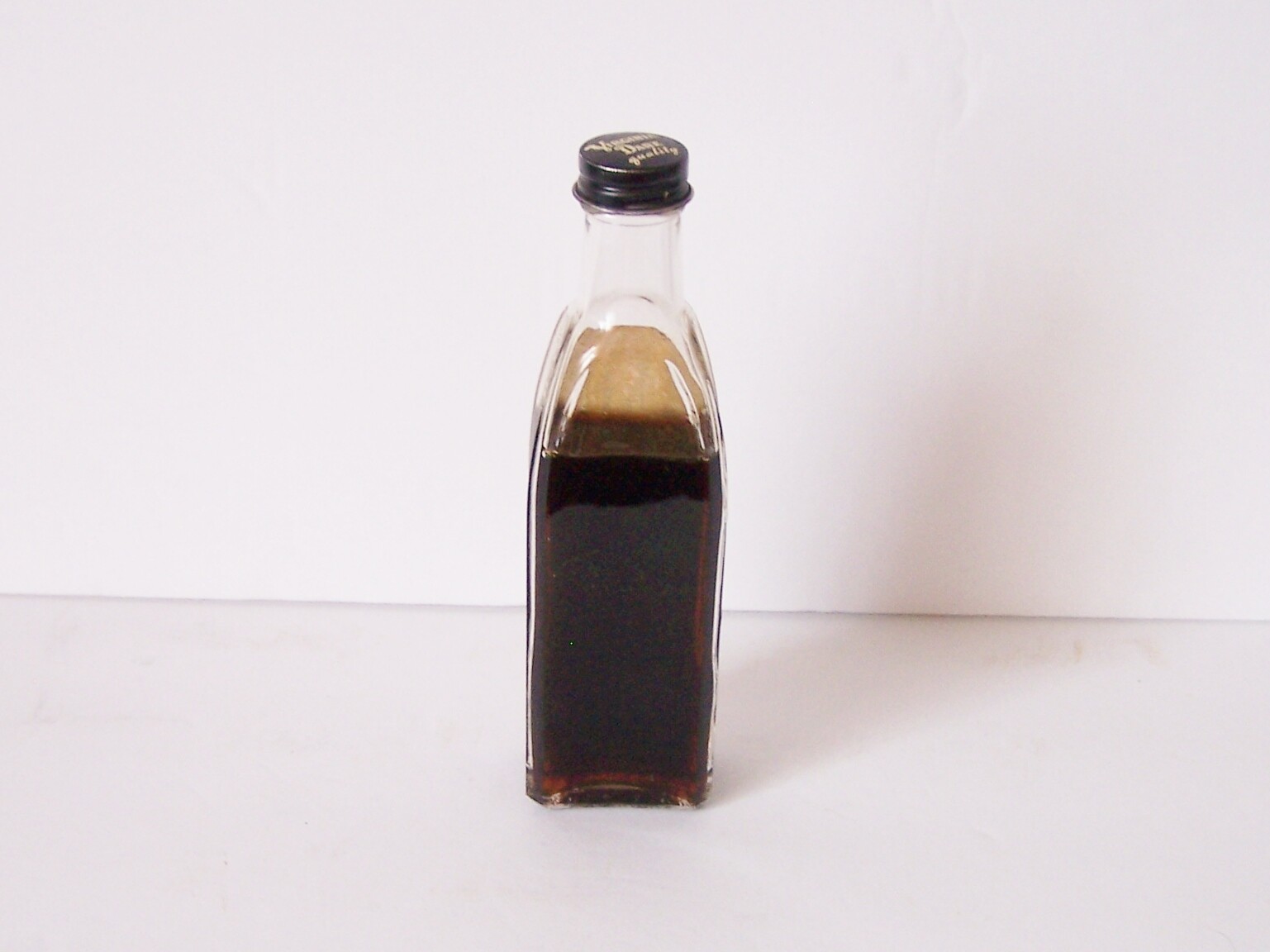 Vintage 1920's Virginia Dare Genuine Brandy Sauce Bottle