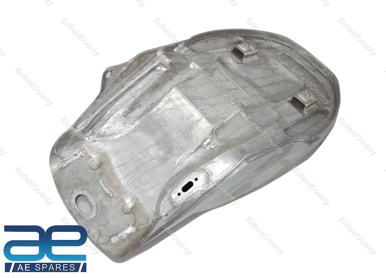 For Yamaha RD 350 RD350R Aluminium Alloy Polished Gas Fuel Petrol Tank Repro 