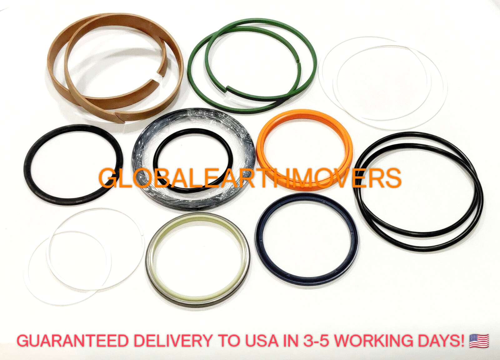 VOE 14513714 14589158 BUCKET BOOM CYLINDER SEAL KIT FITS